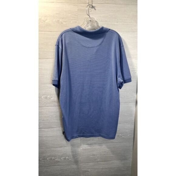 Jos. A. Bank Mens‎ Regular-Fit Polo Shirt Short Sleeve Stripe Collared Shirt - Picture 4 of 4